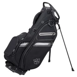 Wilson Golf EXO II Golf Stand Bag 2021 Black Silver WGB6600BL