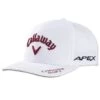 Callaway Paradym Tour Authentic Pro Cap White Red -Hot Sale Golf Store calrogparawht