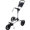 Fastfold Slim Golf Cart Trolley Silver/Black -Hot Sale Golf Store clic3.5chorg