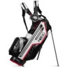 Sun Mountain H2no Lite 2022 Stand Bag White/Black/Red -Hot Sale Golf Store h2nostdwht
