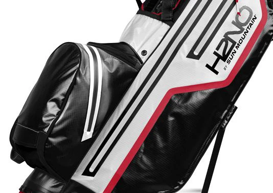 Sun Mountain H2no Lite 2022 Stand Bag White/Black/Red 4 Sun Mountain H2no Lite 2022 Stand Bag White/Black/Red - Image 2
