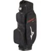 Mizuno BR-Dri Waterproof Cart Bag Staff Black/Silver