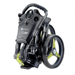 Motocaddy Cube Push Trolley Charcoal/Lime