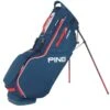PING Hoofer Carry Stand Bag (Navy/Scarlet) -Hot Sale Golf Store pintravbws