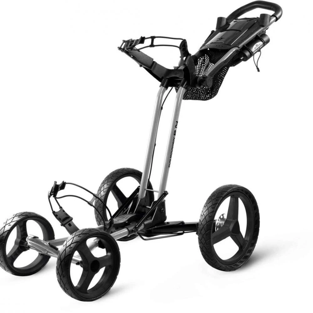 Sun Mountain Pathfinder PX4 Push Trolley Cement Grey 3 Sun Mountain Pathfinder PX4 Push Trolley Cement Grey