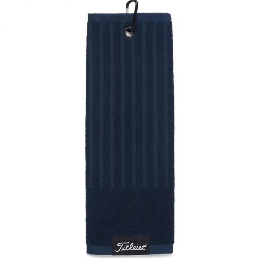 Titleist Trifold Cart Towel (Navy) 3 Titleist Trifold Cart Towel (Navy)