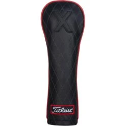 Titleist Leather Hybrid Head Cover Jet Black