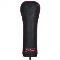 Titleist Leather Fairway Head Cover Jet Black